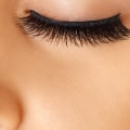What are human hair eyelash extensions made from?