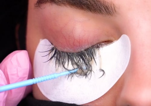 How do you fix damaged eyelashes after extensions?