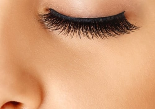What are human hair eyelash extensions made from?