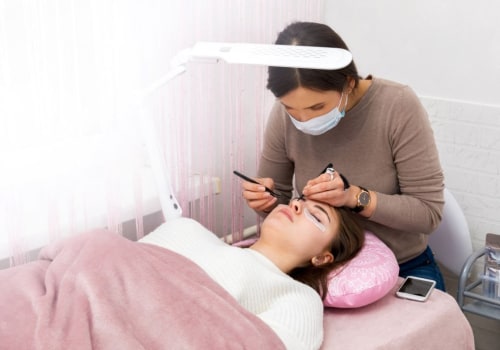 Do you have to have a license to do eyelash extensions in california?